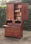 Antikes Schreibtisch-Bücherregal