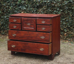 Antieke Mahonie Ladenkast - 0203.D