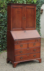 Antieke Engelse Bureau Bookcase - 0043.B