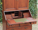 Antieke Engelse Bureau Bookcase - 0043.B