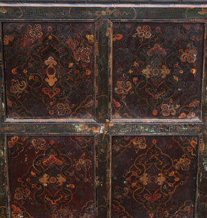 Antiek Tibetaans Kastje - 0227.D