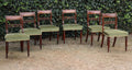 Antikes Set von 6 Esszimmerstühlen