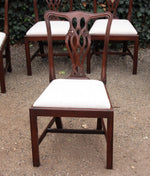 Antieke Set van 8 Eetkamerstoelen - 0252.D