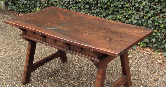Antieke Spaanse Schrijftafel - 0038.B
