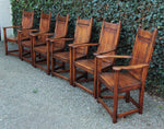 Set van 6 antieke Armstoelen - 0174.D